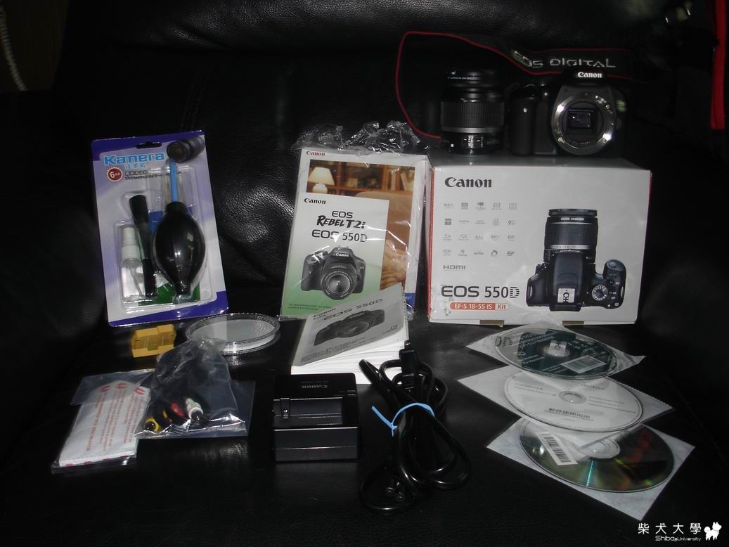 Canon550D開箱(原發表者:大尾仔)(開箱分享)