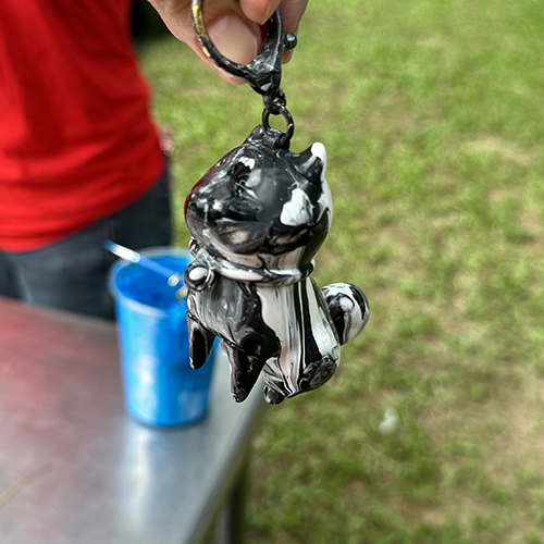 [開箱分享]14號｜陰陽叮噹柴｜流體吊飾