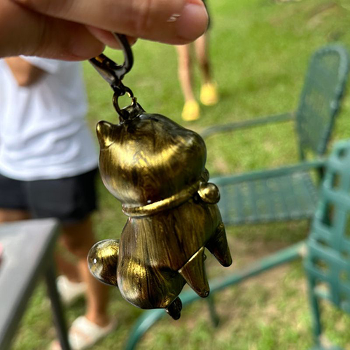 [開箱分享]3號｜閃亮亮香檳金｜流體吊飾