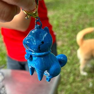 15號｜藍色小精靈｜流體吊飾(開箱分享)