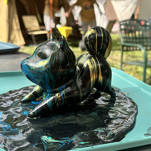 [開箱分享]18號｜孔雀藍の點綴｜流體趴姿