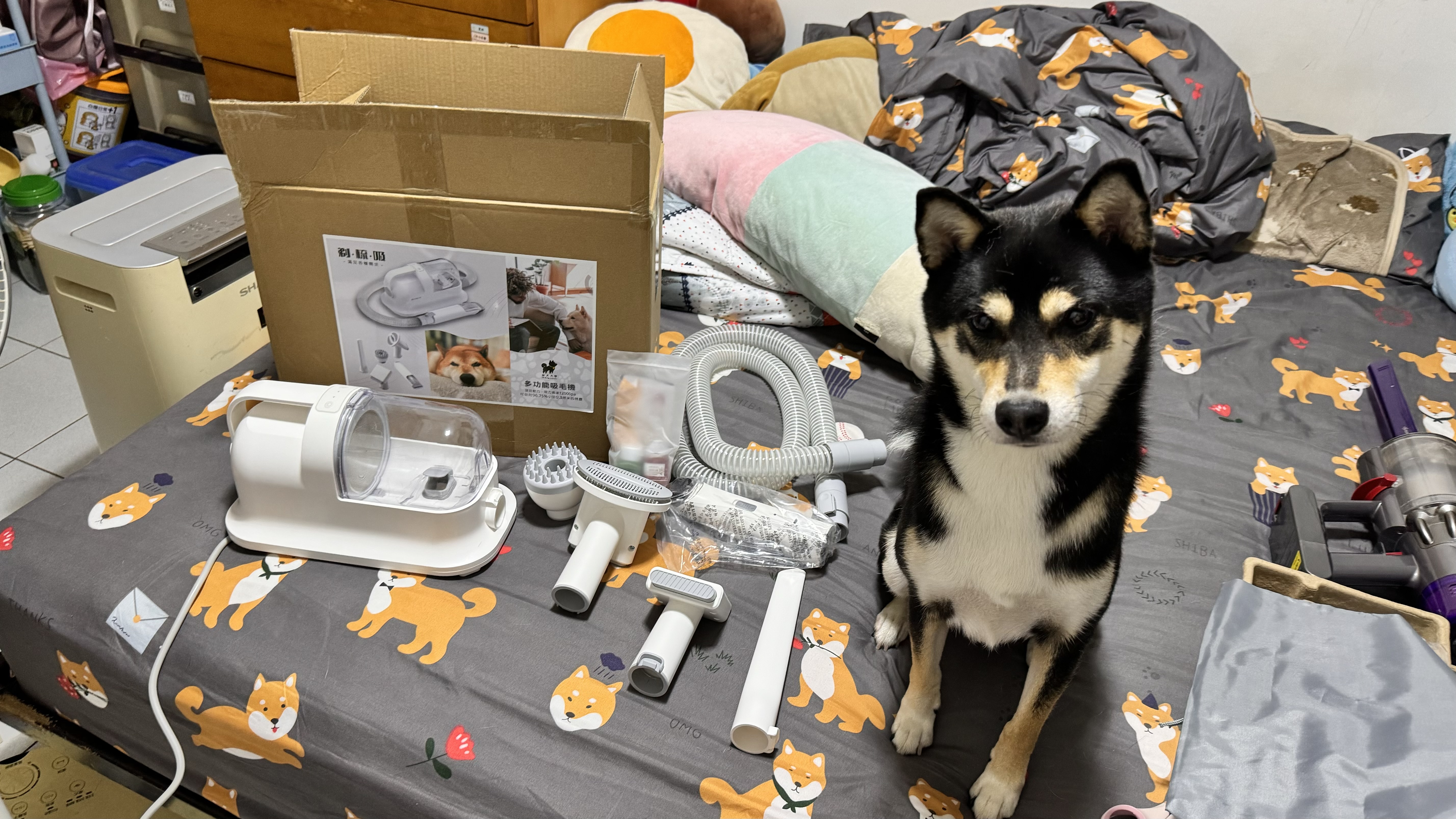 [開箱分享]延長保固  柴犬大學吸毛機開箱分享