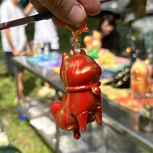 [開箱分享]6號｜鋼鐵叮噹柴｜流體吊飾