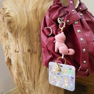 流體叮噹柴拉扣環吊飾                           