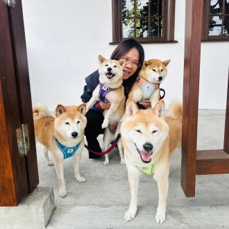 【艾瑪兒】帶著【哈利，妙麗，球球，哈娜】來報到囉！