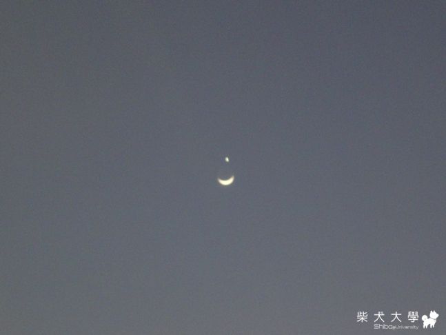 今晚夜空調皮地微笑著呢!(原發表者:小新媽)(相簿)