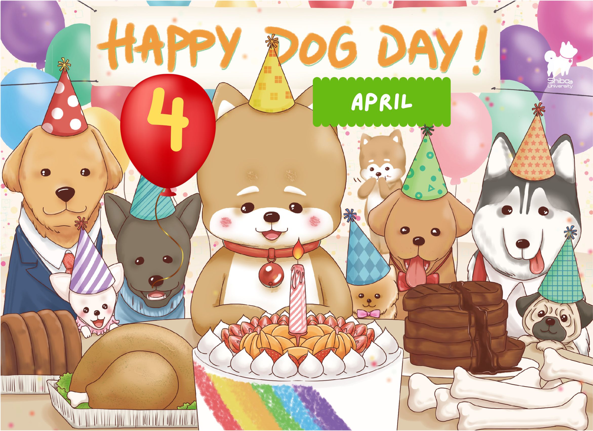 [品牌活動]柴犬4月生日認親篇