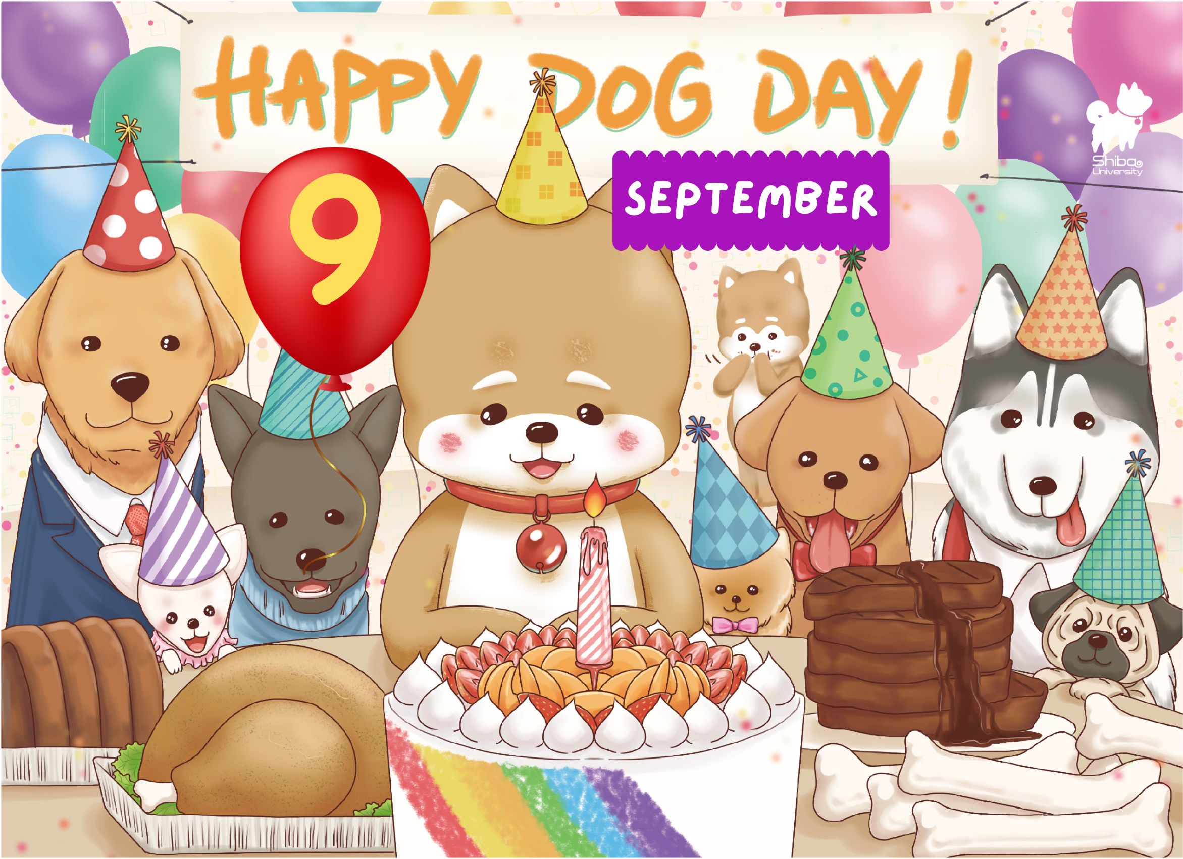 [品牌活動]柴犬9月生日認親篇