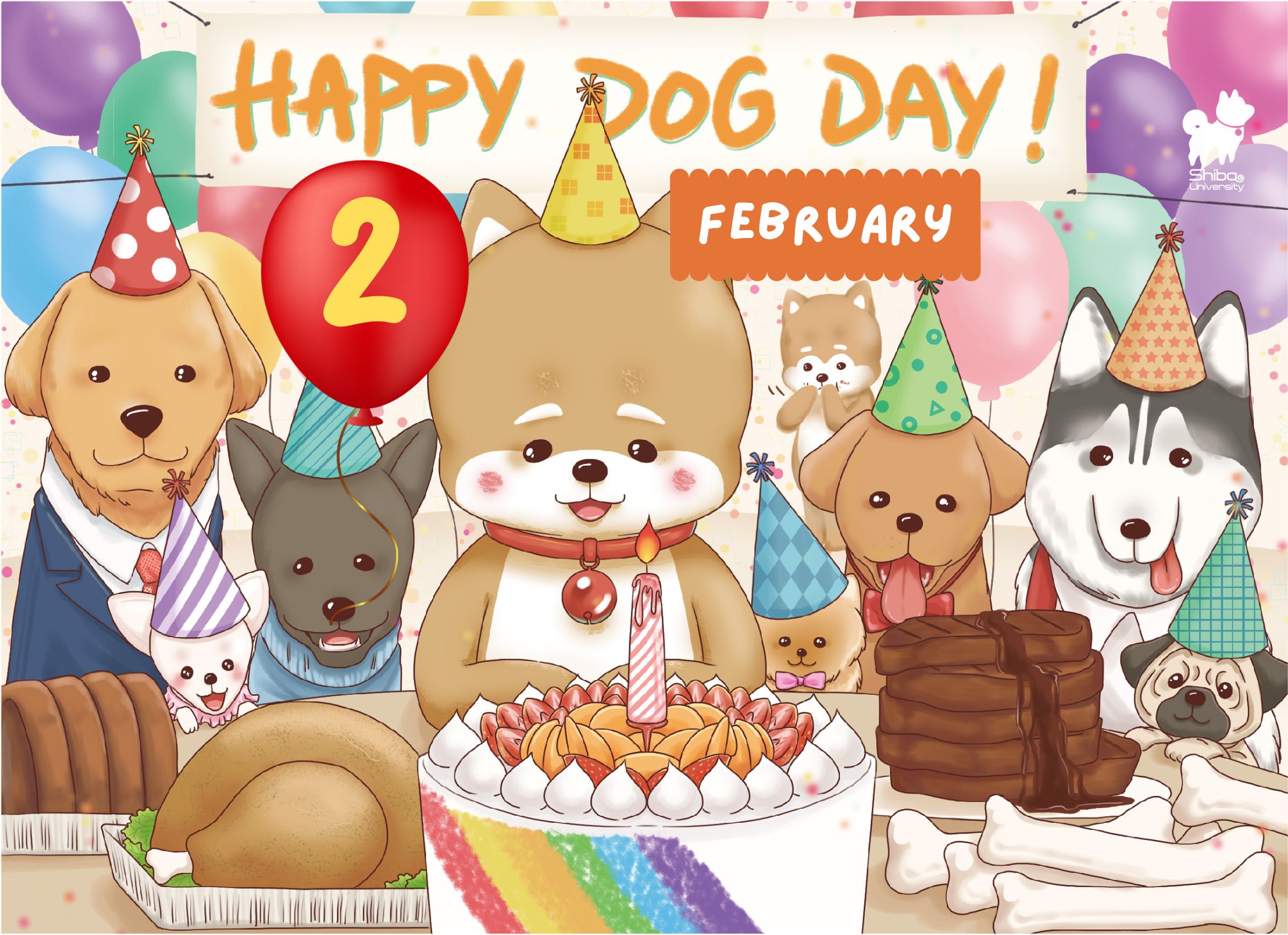 [品牌活動]柴犬2月生日認親篇