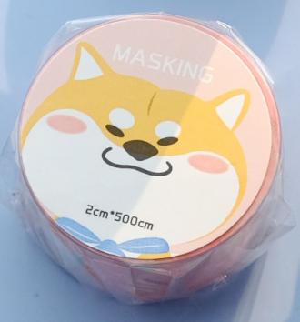 夏日柴犬紙膠帶     