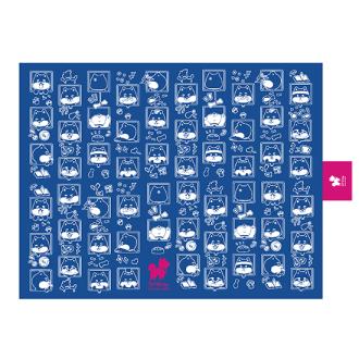 柴老大 表情包野餐墊 沙攤墊 加厚防水     