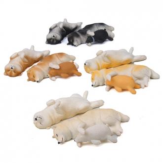 療癒系柴犬躺躺冰箱貼 柴犬磁鐵(柴迷精選)