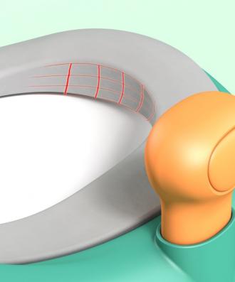 柴犬造型寶寶訓練馬桶   