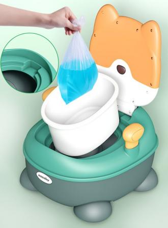 柴犬造型寶寶訓練馬桶   