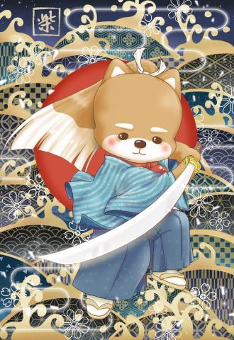 Shibaniki重磅棉麻日系門簾      