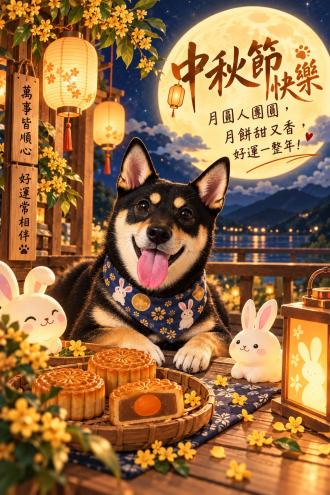 Oreo帶著Oreo來報到囉！